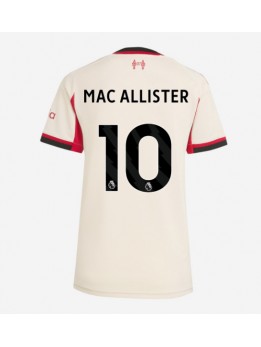 Billige Liverpool Alexis Mac Allister #10 Bortedrakt Dame 2025-26 Kortermet
